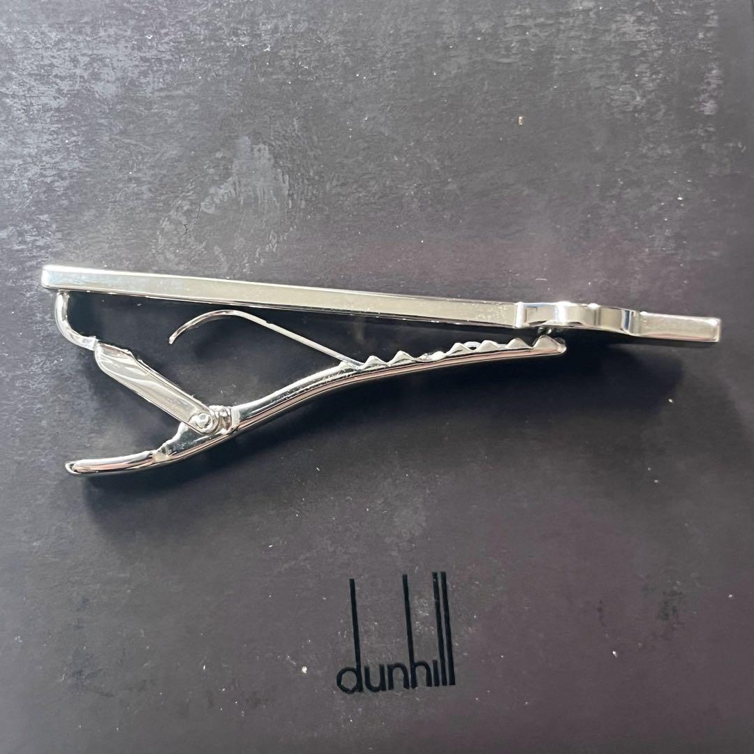 ✨未使用✨dunhill ダンヒル ネクタイピン タイバー ラウンド　ロゴ