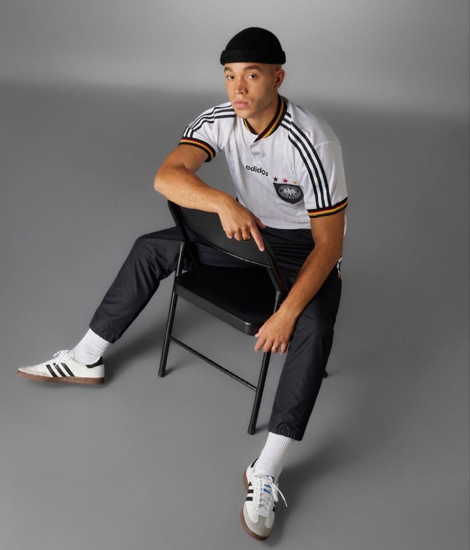 希少‼️adidas /アディダスドイツ代表 1996 復刻ユニフォーム 極美品