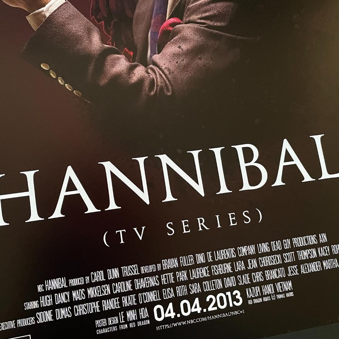 ポスター「HANNIBAL/ハンニバル」①海外TVドラマ☆マッツ