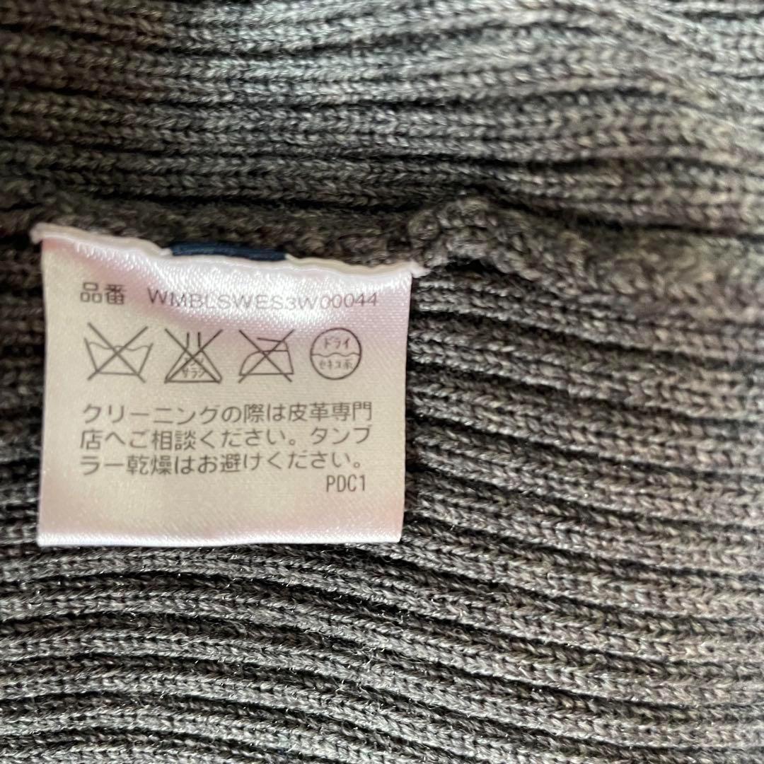 ✨ラルフローレン✨【M】ロングカーディガン✨ウエストリボン✨肘当て羊革