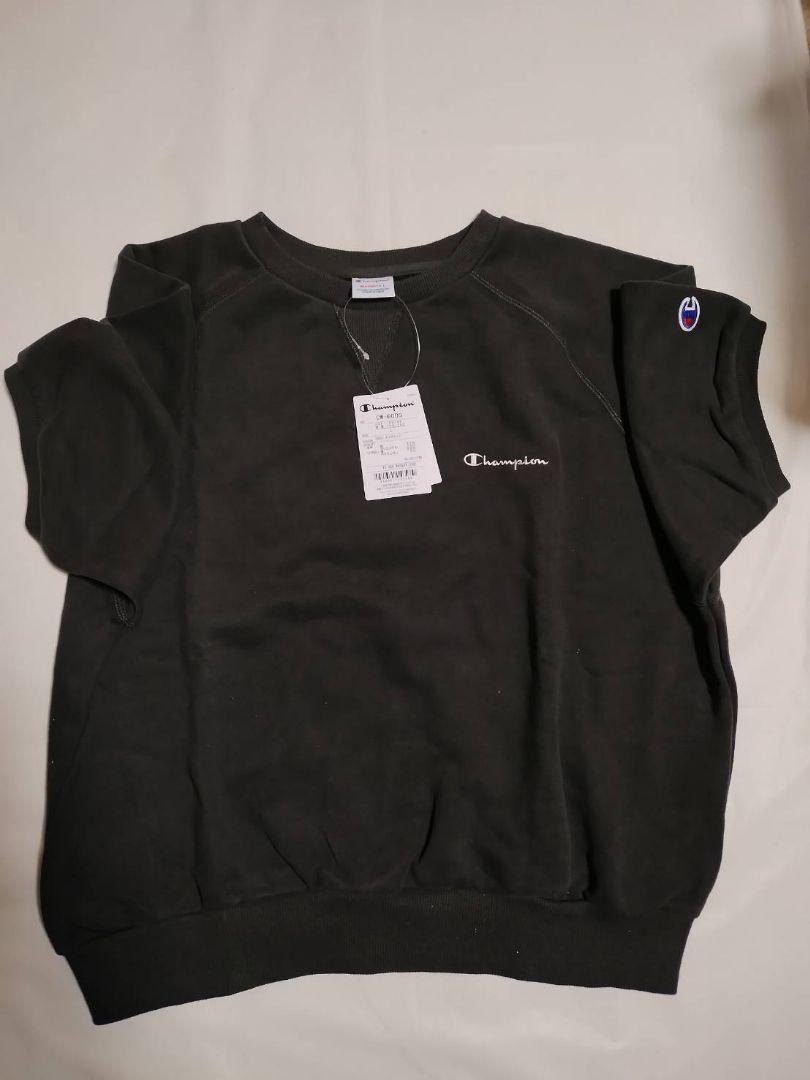 Champion CW-B005 オフブラック スウェットシャツ L