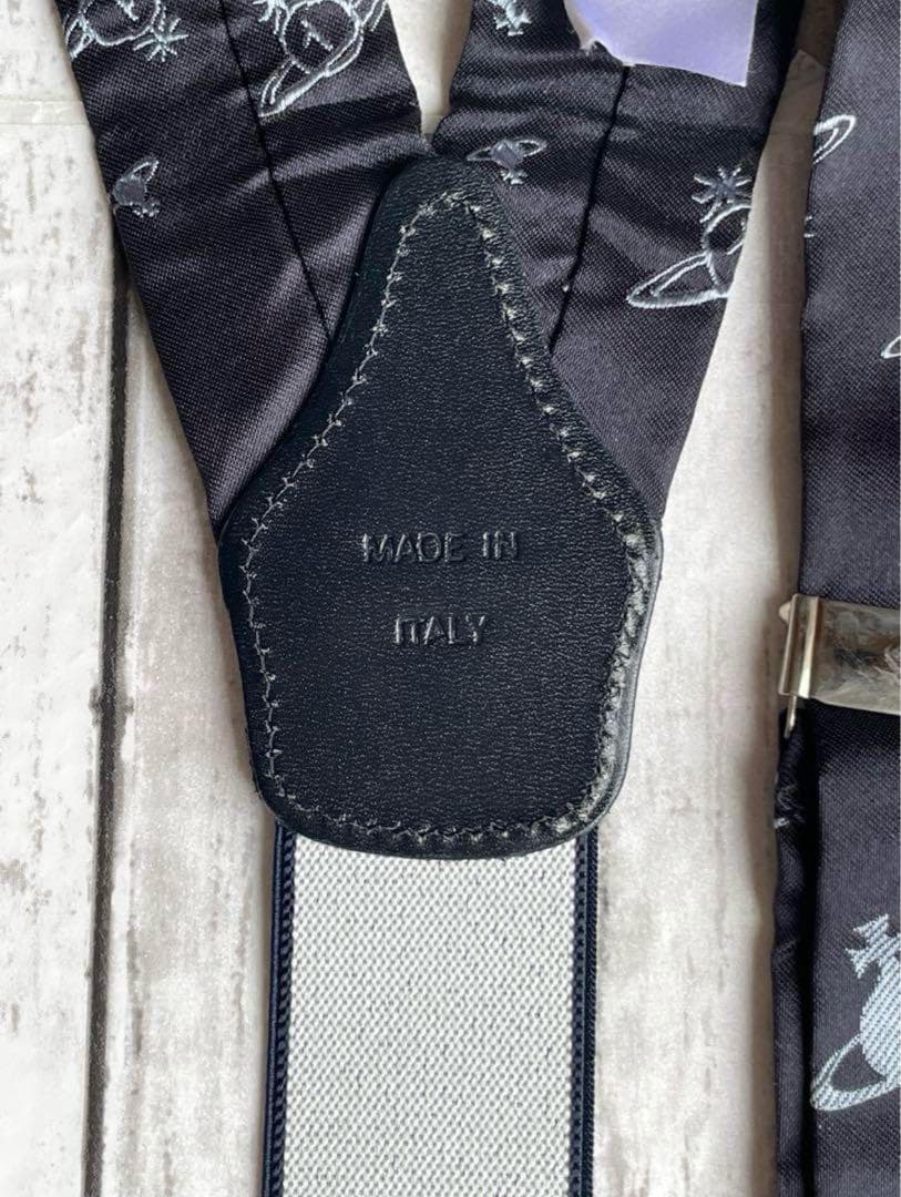 値下げ済み！新品未使用ヴィヴィアンウエストウッド サスペンダー シルク製