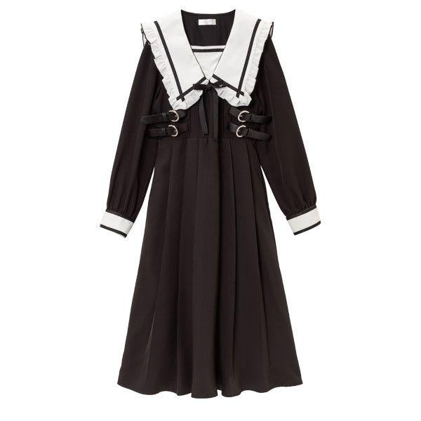 夢展望 ワンピース 長袖 ロング 地雷系 メルカリ