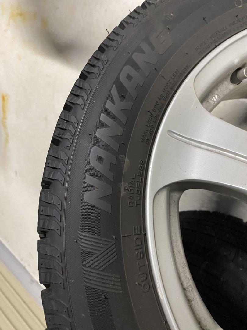 ナンカン　AW-1 スタッドレス　ホイール付き　185/60r15 スイフト等