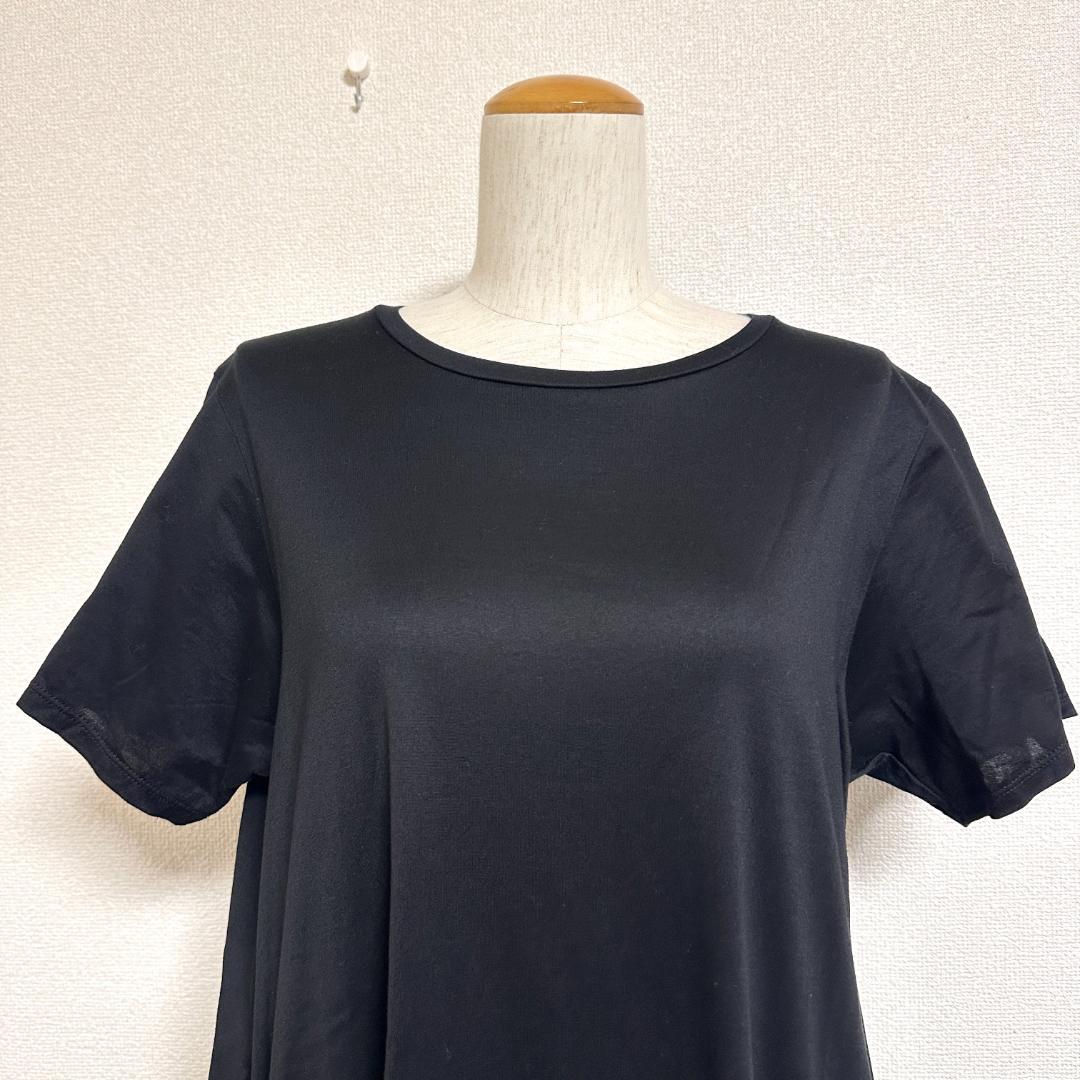 ZUCCa (L)Z_icon Tシャツワンピース カットソー サイド文字ライン