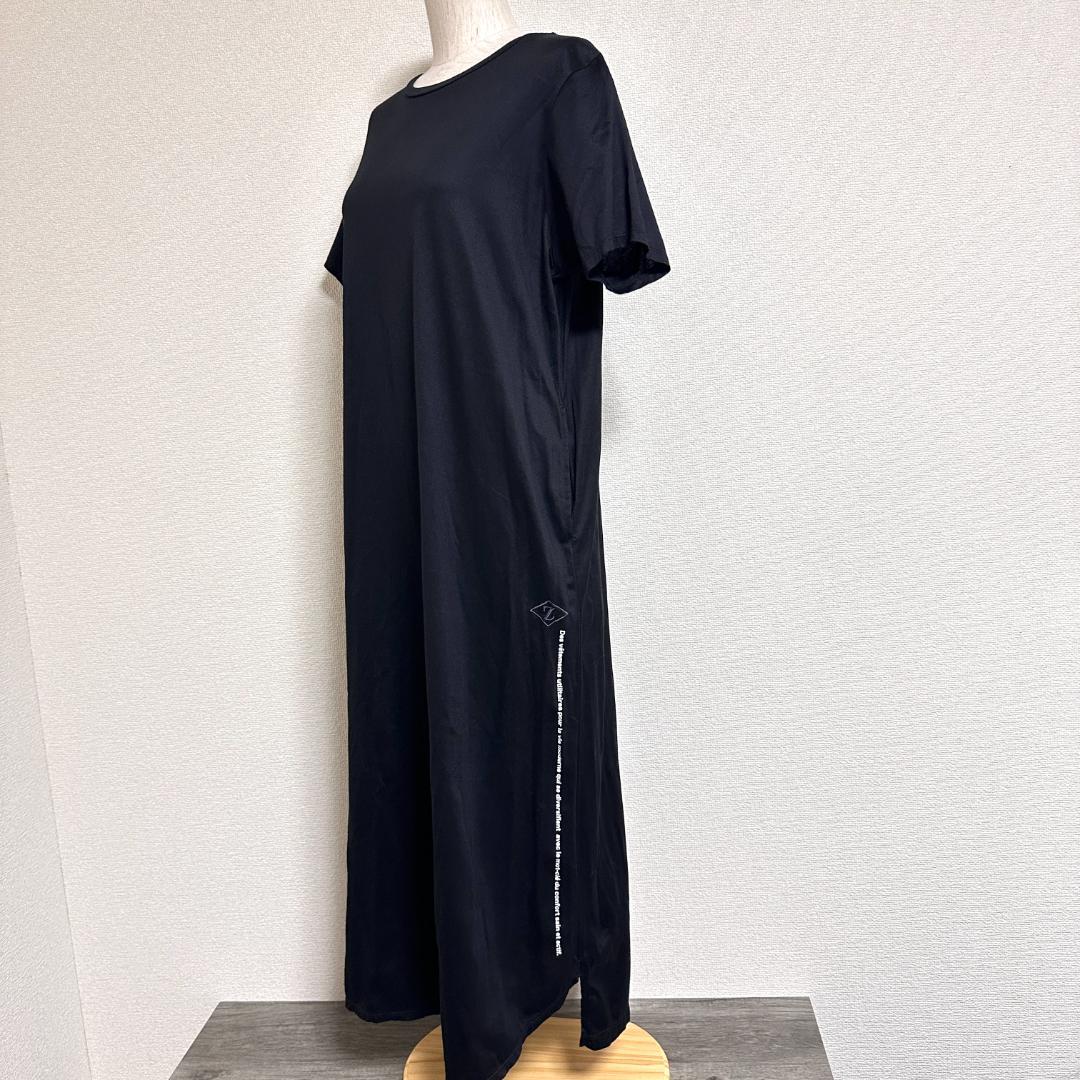ZUCCa (L)Z_icon Tシャツワンピース カットソー サイド文字ライン