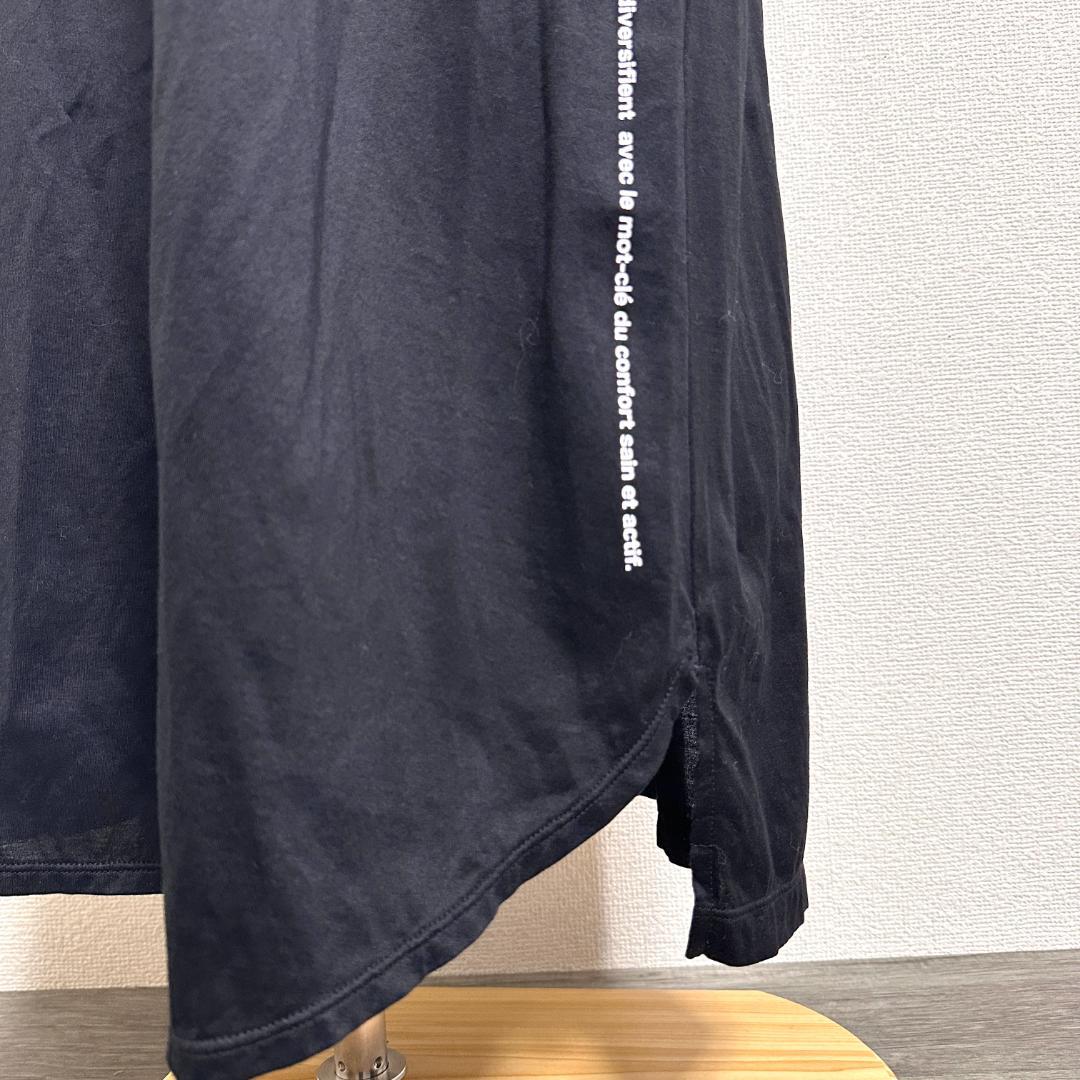 ZUCCa (L)Z_icon Tシャツワンピース カットソー サイド文字ライン