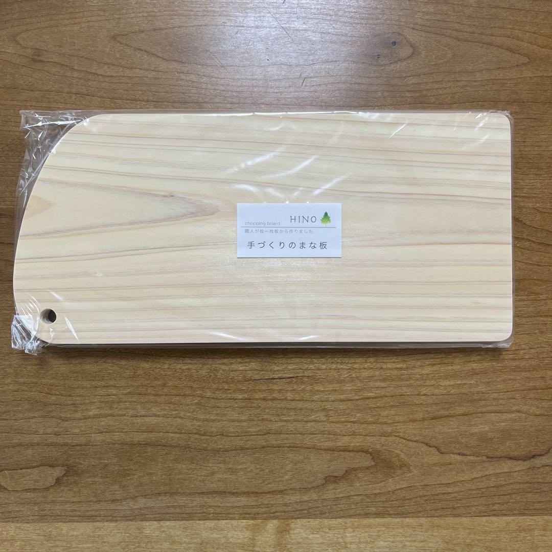 まな板桧一枚板のまな板未使用