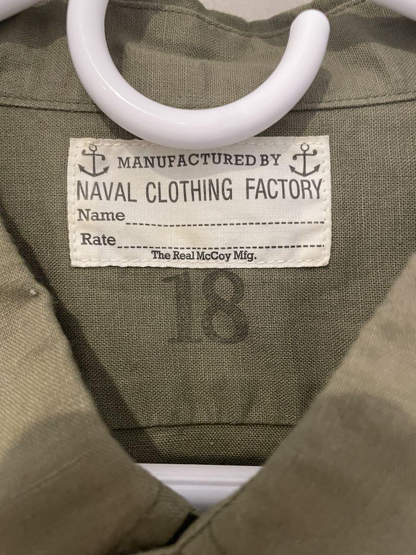 The Real McCoy’s 半袖シャツ サイズ18 オリーブグリーン マッコイ THE REAL McCOY'S リアルマッコイズ 半袖シャツ 173rd