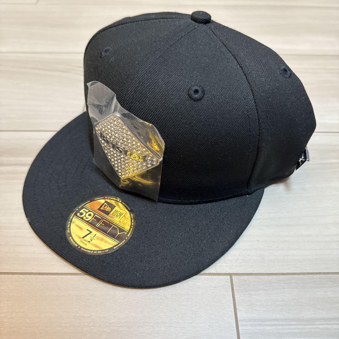 新品 59FIFTY F.C.Real Bristol ラインストーン ブラック