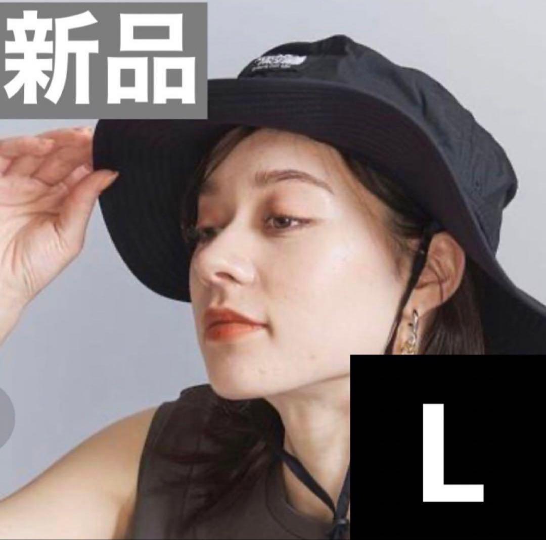 【新品】ノースフェイス L ホライズンハット K/ブラック NN02336