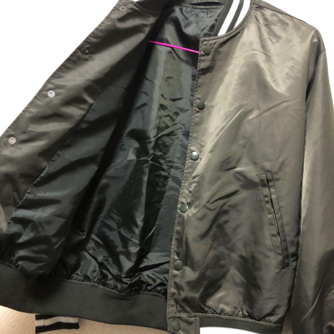 階段 肉 配当 スタジャン レディース カーキ Lazo R Jp