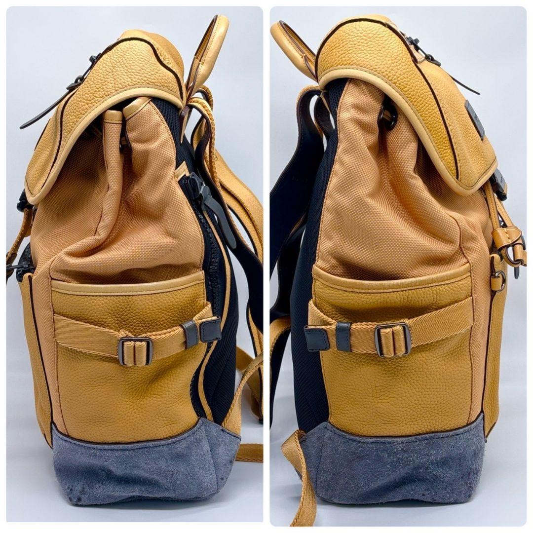 希少✨コーチ マンハッタン リュック バックパック レザー A4可