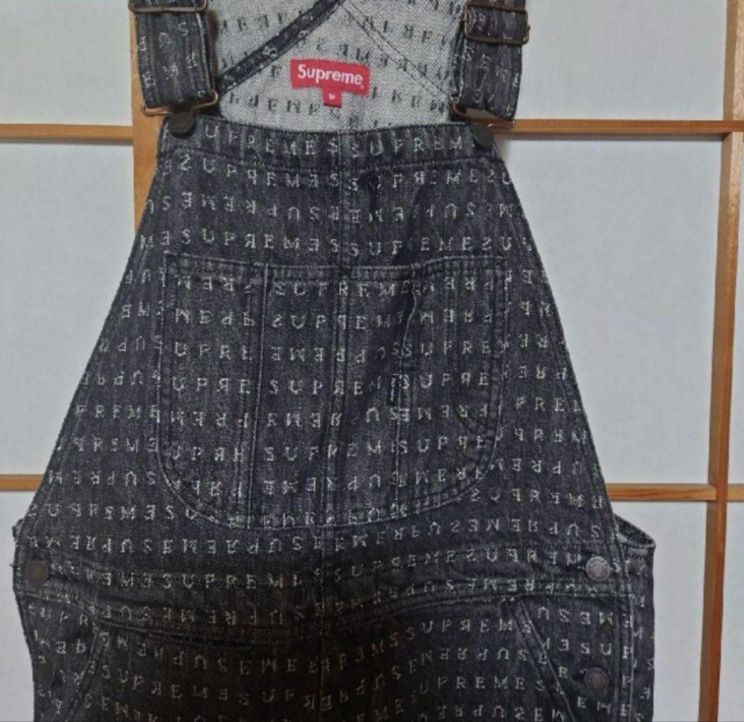 supreme Jacqurd Logos オーバーオール M 極美品