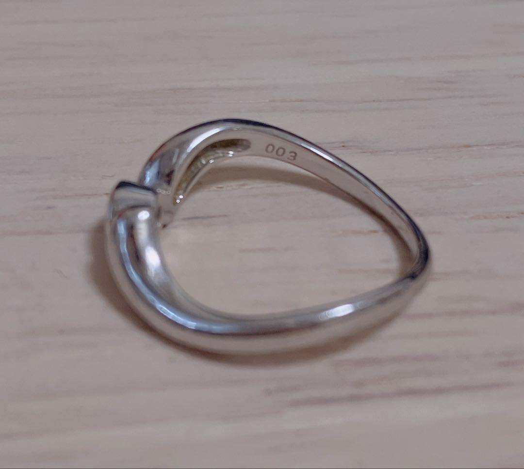 ジュエリーマキ ピンキーリング ダイヤモンドリング 4号