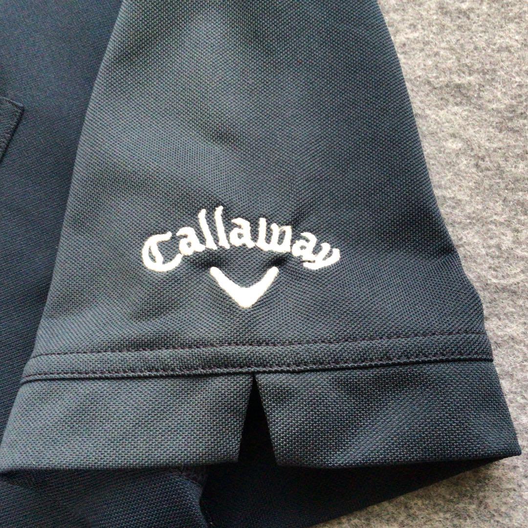 Callaway ポロシャツ ネイビー ゴルフ L ボタンダウン 070401