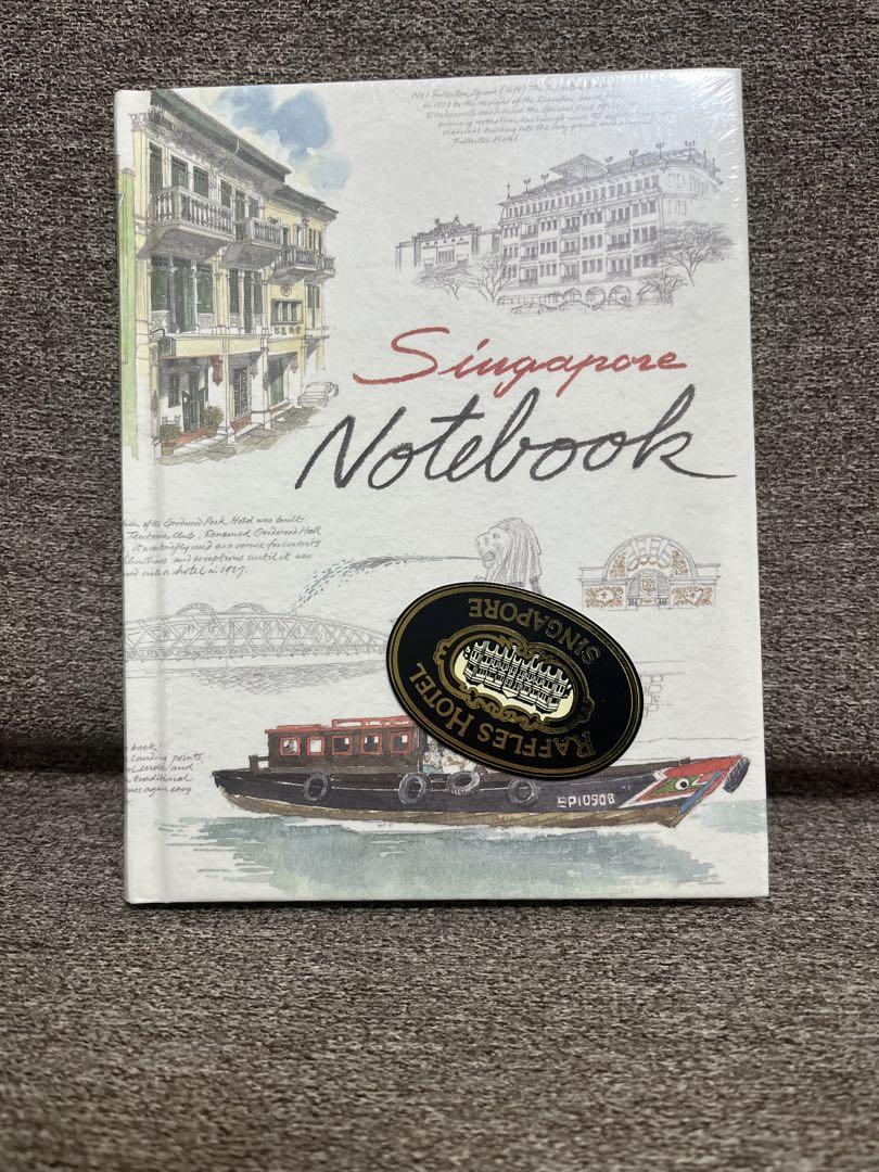 新品未使用・シンガポールラッフルズホテルノート