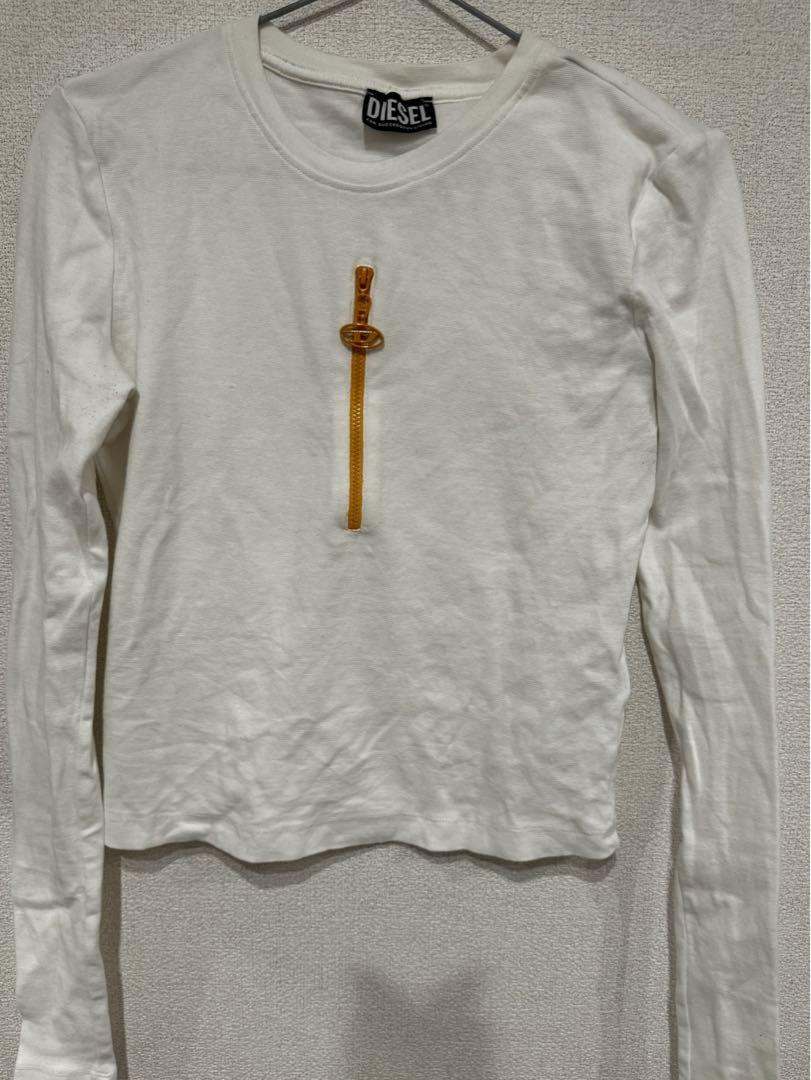 DIESEL 胸空きロングTシャツ