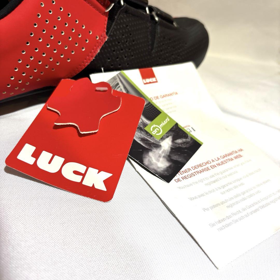 【新品】LUCK MAX SPD-SL ビンディングシューズ ロードバイク 新品】LUCK MAX SPD-SL ビンディングシューズ ロードバイク