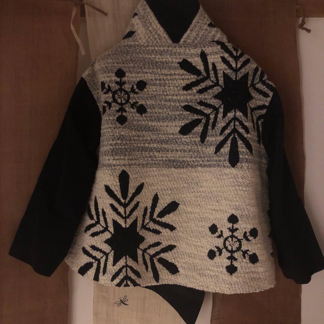 雪の結晶と星のデザインL