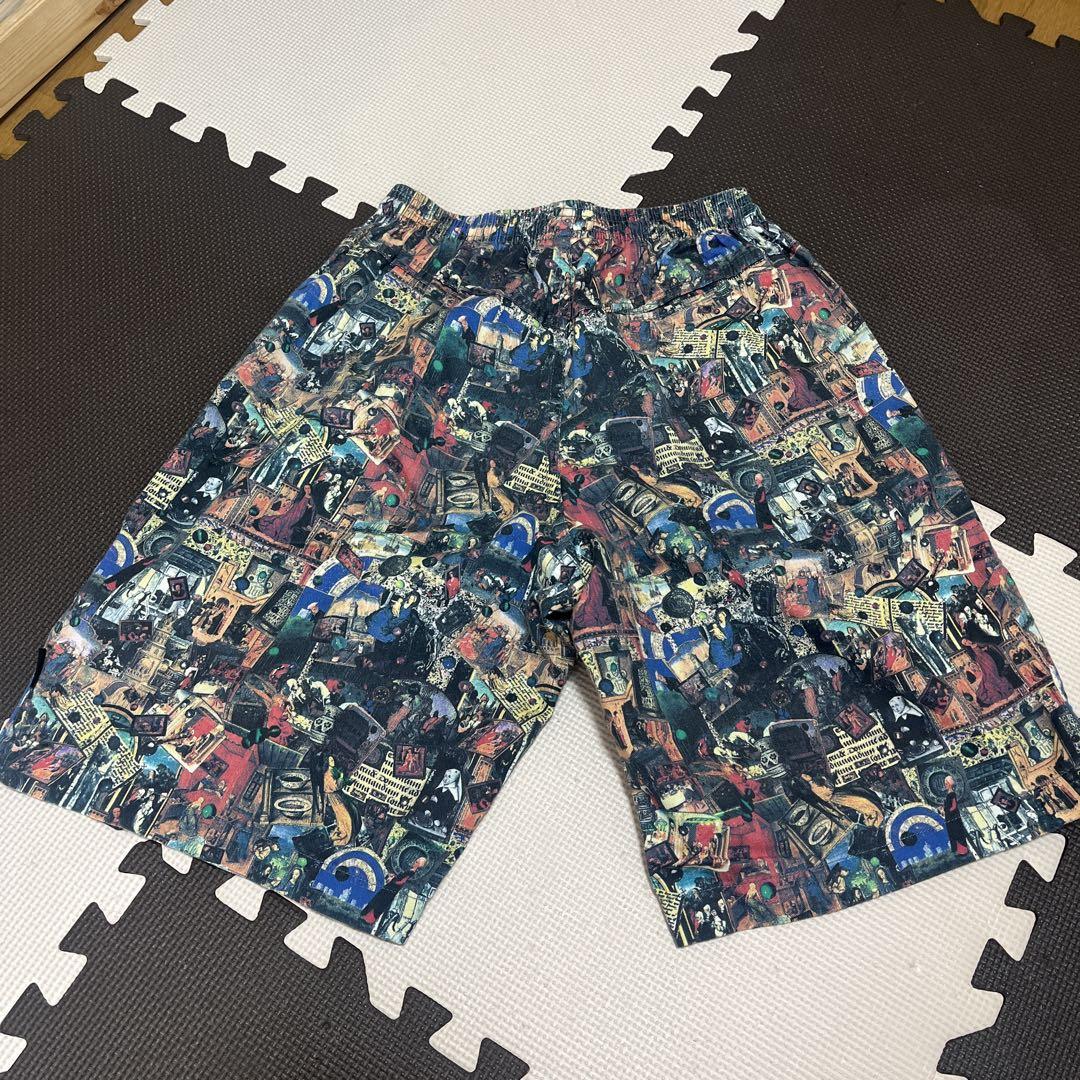 old stussy 80s 宗教柄 ショーツ ハーフパンツ ステューシー