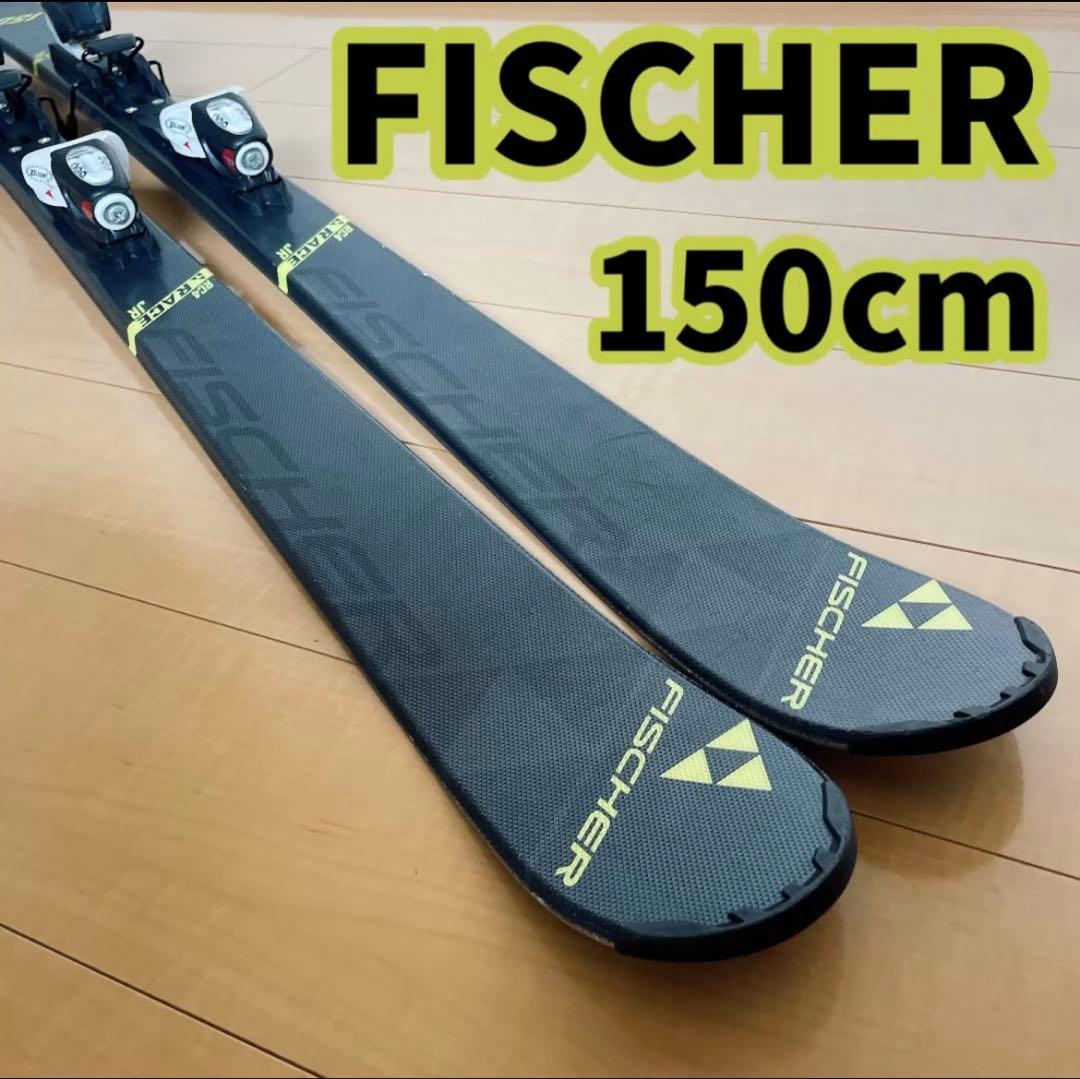 FISCHER フィッシャー スキー板 150cm ビンディング付き セット150cm～・FISCHER