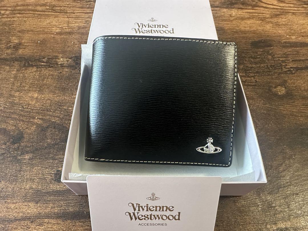 Vivienne Westwood 二つ折り財布 インサイドカラー ブラック