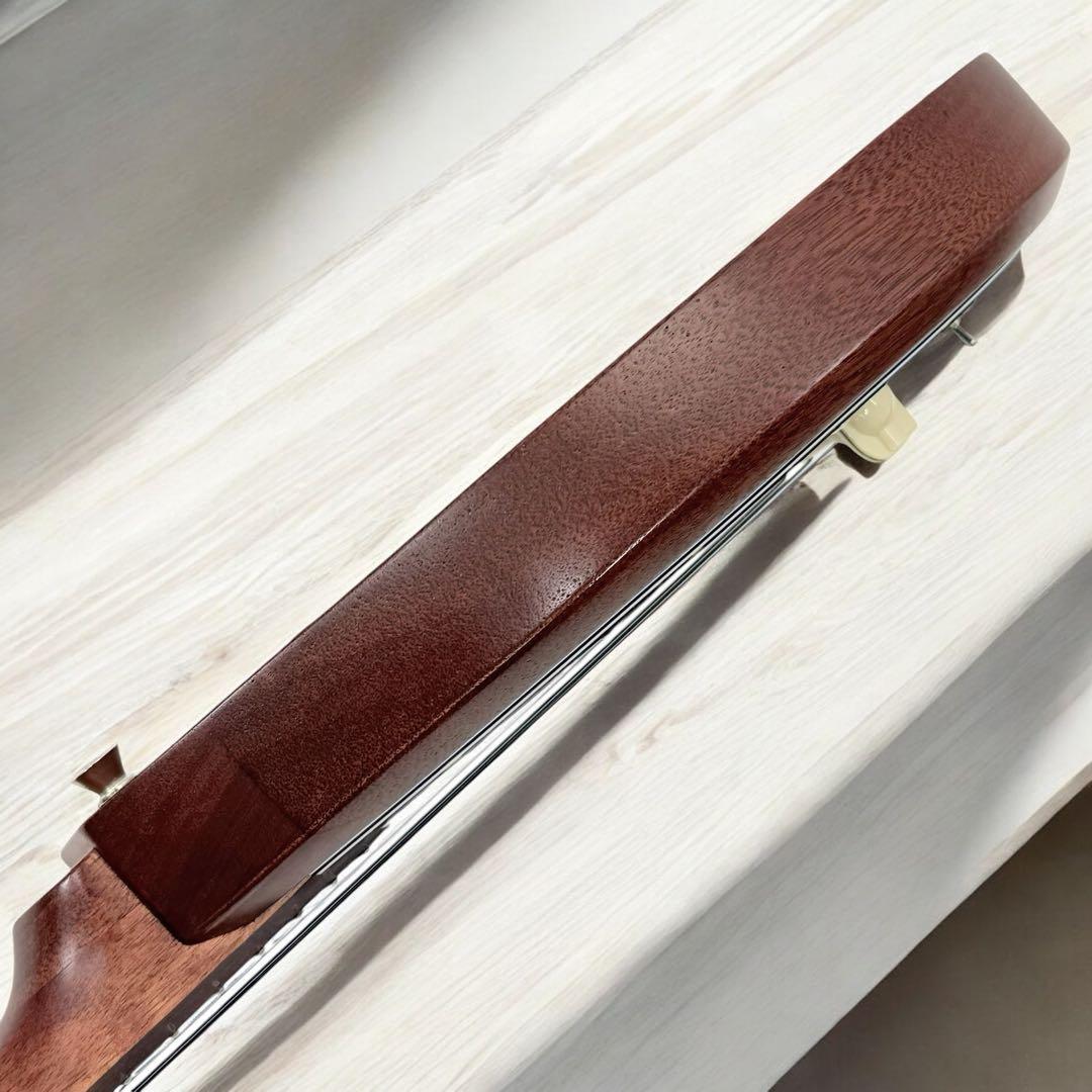 絶対お買い得！ ELEUKU アコースティックウクレレ 4弦 ブラウン VEU-33CVOX