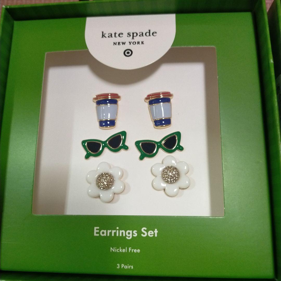 Kate Spade x Target 限定 コラボ ピアスセット 日本未入荷 Kate Spade x Target 限定 コラボ ピアスセット 日本未入荷