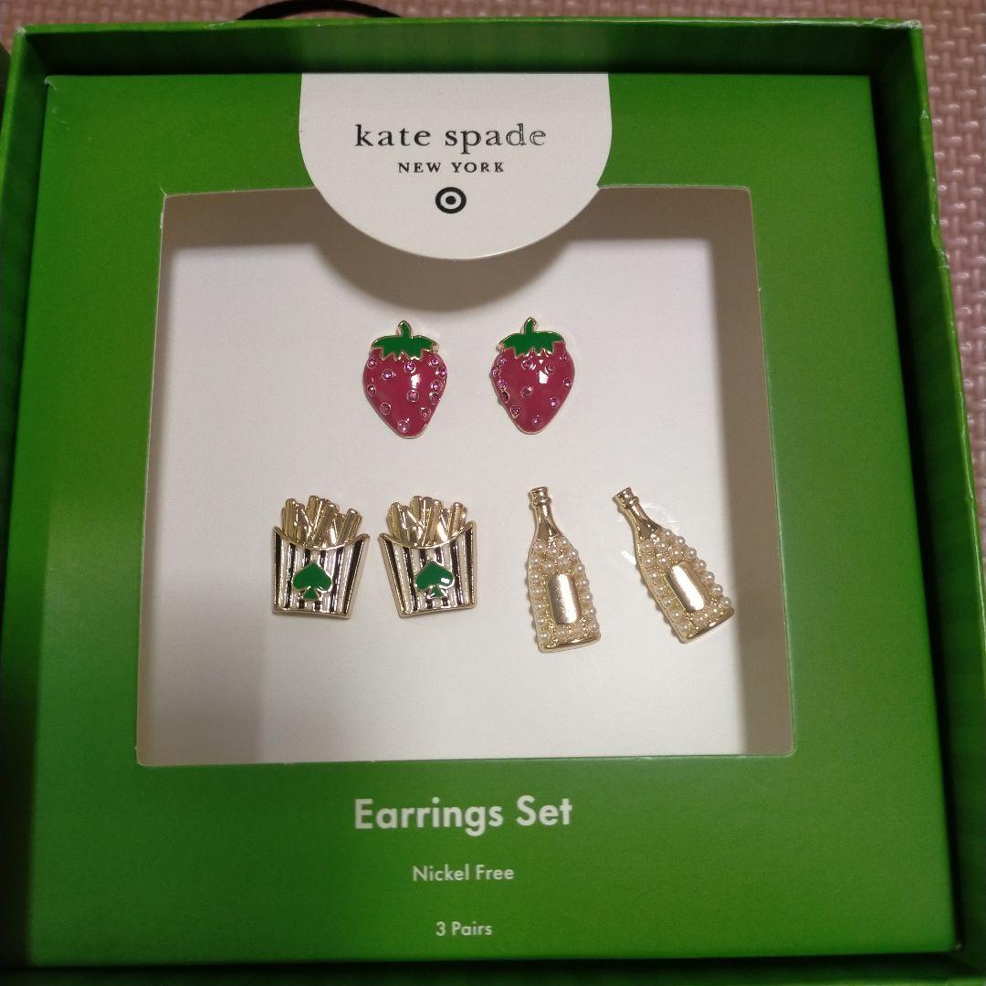 Kate Spade x Target 限定 コラボ ピアスセット 日本未入荷 Kate Spade x Target 限定 コラボ ピアスセット 日本未入荷