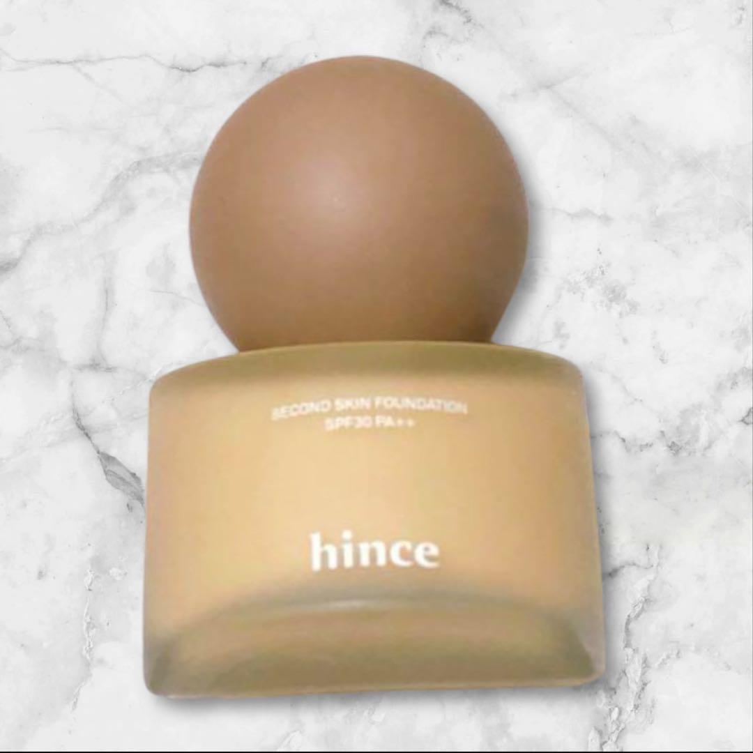 【未使用】hince ヒンス セカンド スキン ファンデーション 23サンド