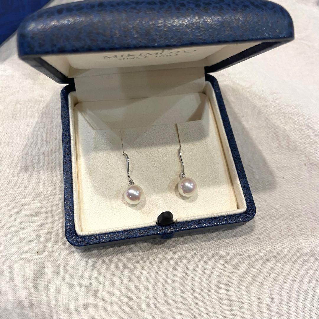 ミキモト パール ピアス