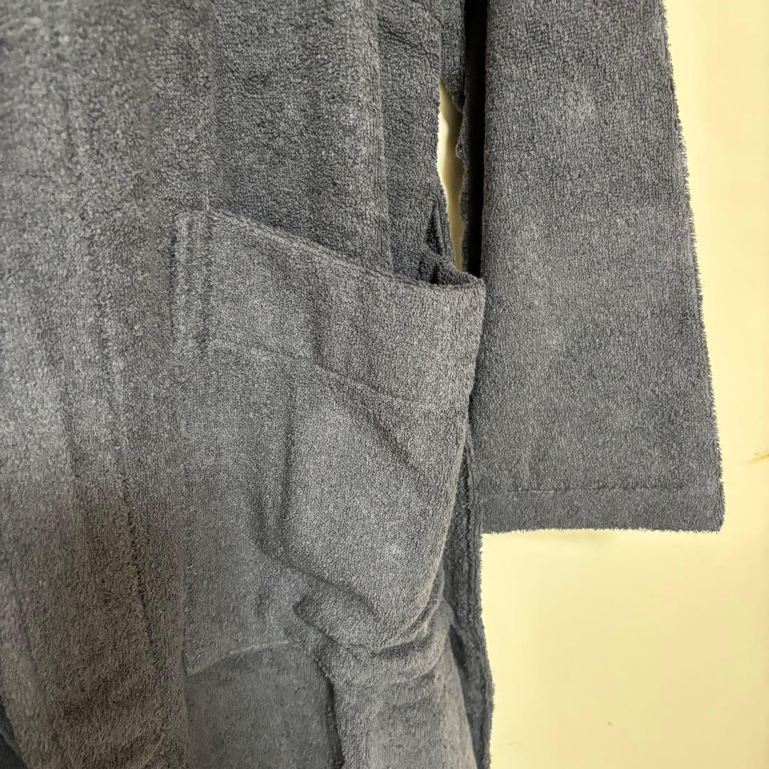 TEKLA テクラ フーディッド バスローブ S アッシュブラック MEDICALDB_JP