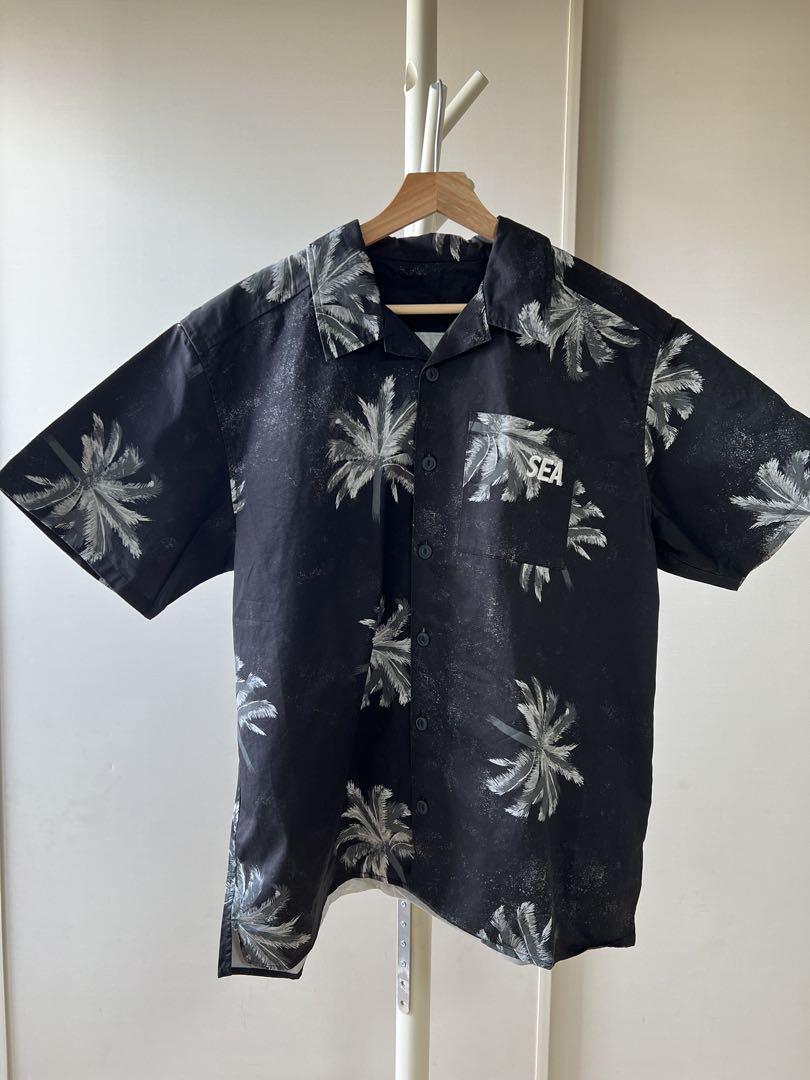 トップス WIND AND SEA Palm tree Open Collar Shirt