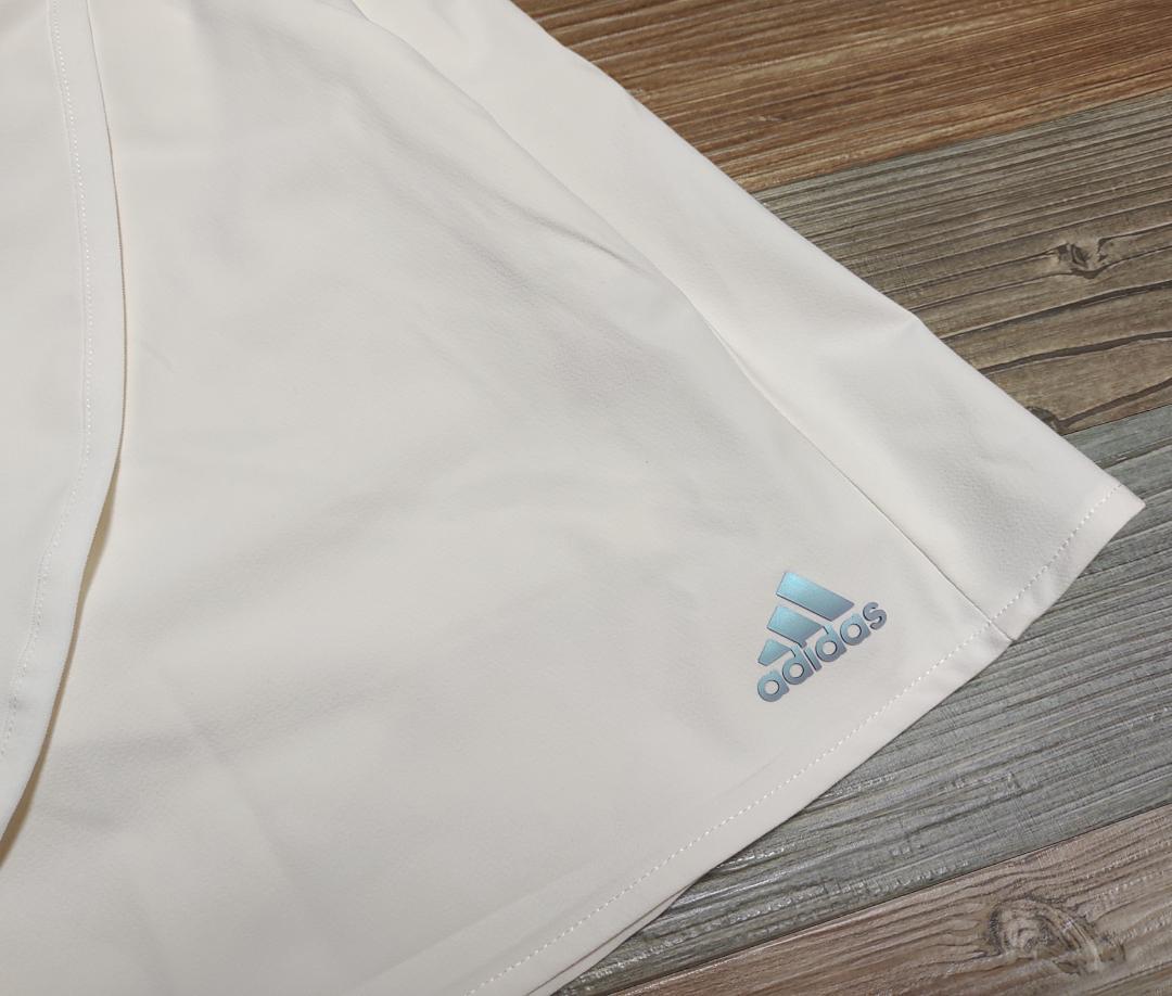 ♥️セール⭐adidas ★スカート　モックシャツ　上下セット M 新品 セール⑩♥️アディダス⭐セットアップ モックシャツ＆フレアー