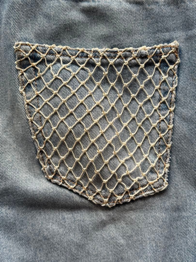 OFF-WHITE ライトブルーデニム