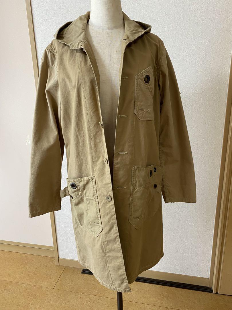 TK GARMENT SUPPLY フード付きスプリングコート