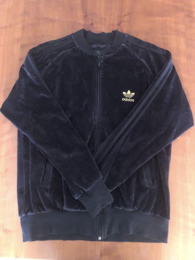 adidas originalsベロアトラックジャケット ブラック 常田大希L・adidas originals