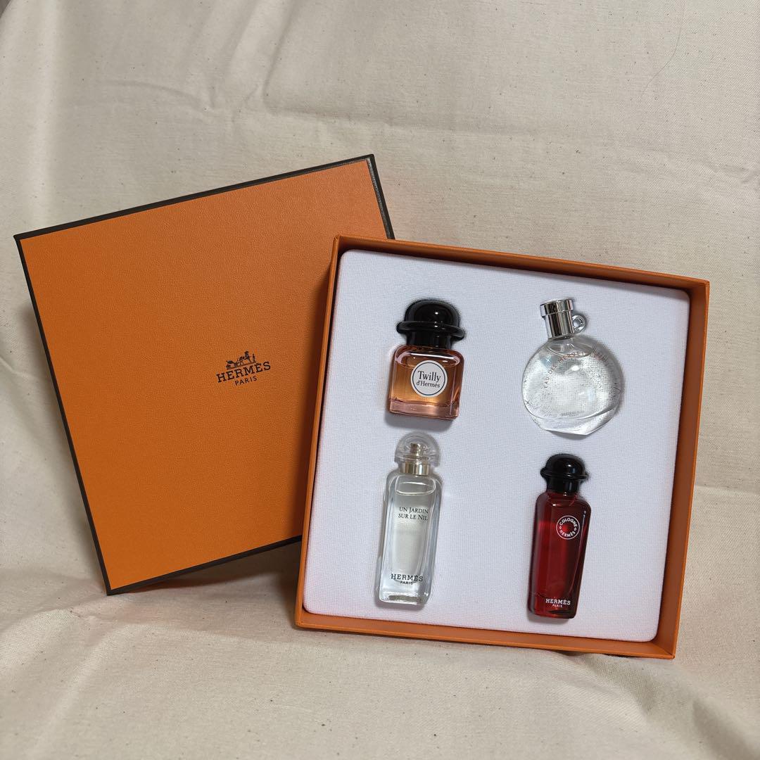 HERMES 香水 4本セット ギフトボックス - メルカリ