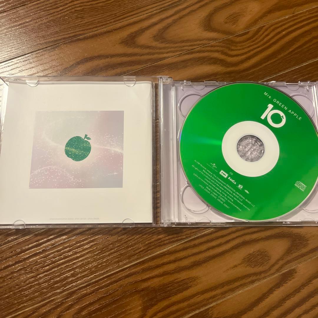 Mrs. GREEN APPLE 10 DVDなし ベスト ミセス best 5 - メルカリ