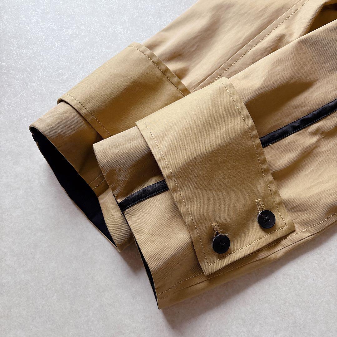 極美品★CINOH｜定価8万 キャメル NO COL PIPING JACKET