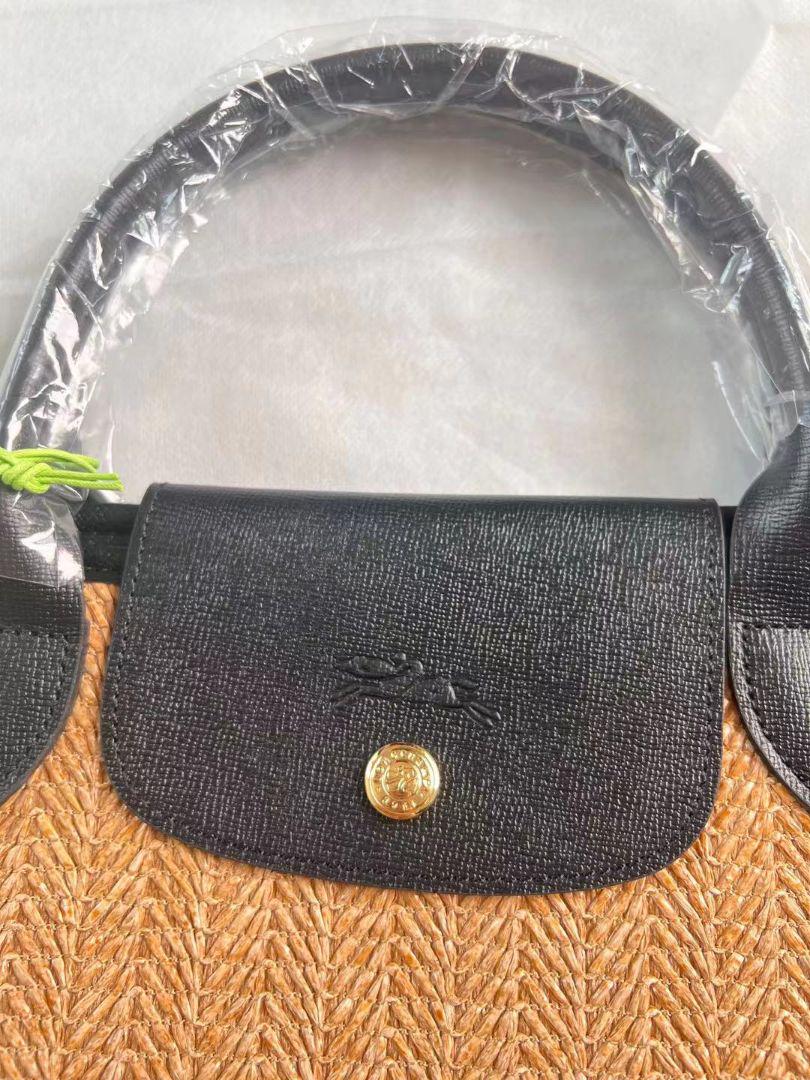 longchamp ロンシャン プリアージュ ストローバッグ かごバッグ