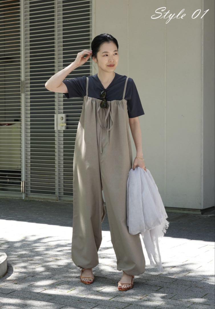 IENA Cellar Door サロペット　2wayパンツ