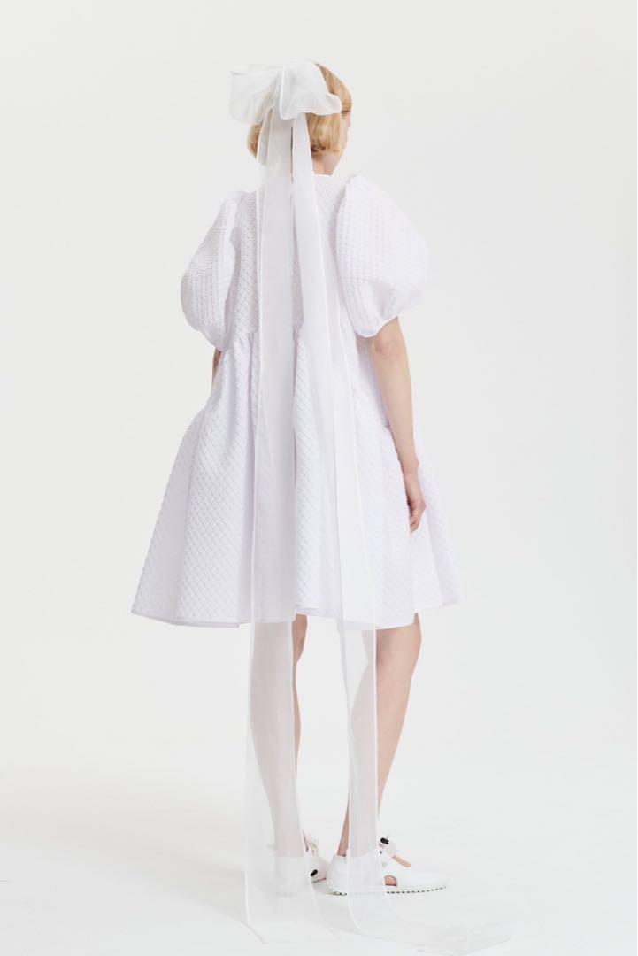 cecilie bahnsen セシリーバンセン ワンピース 白 - メルカリ