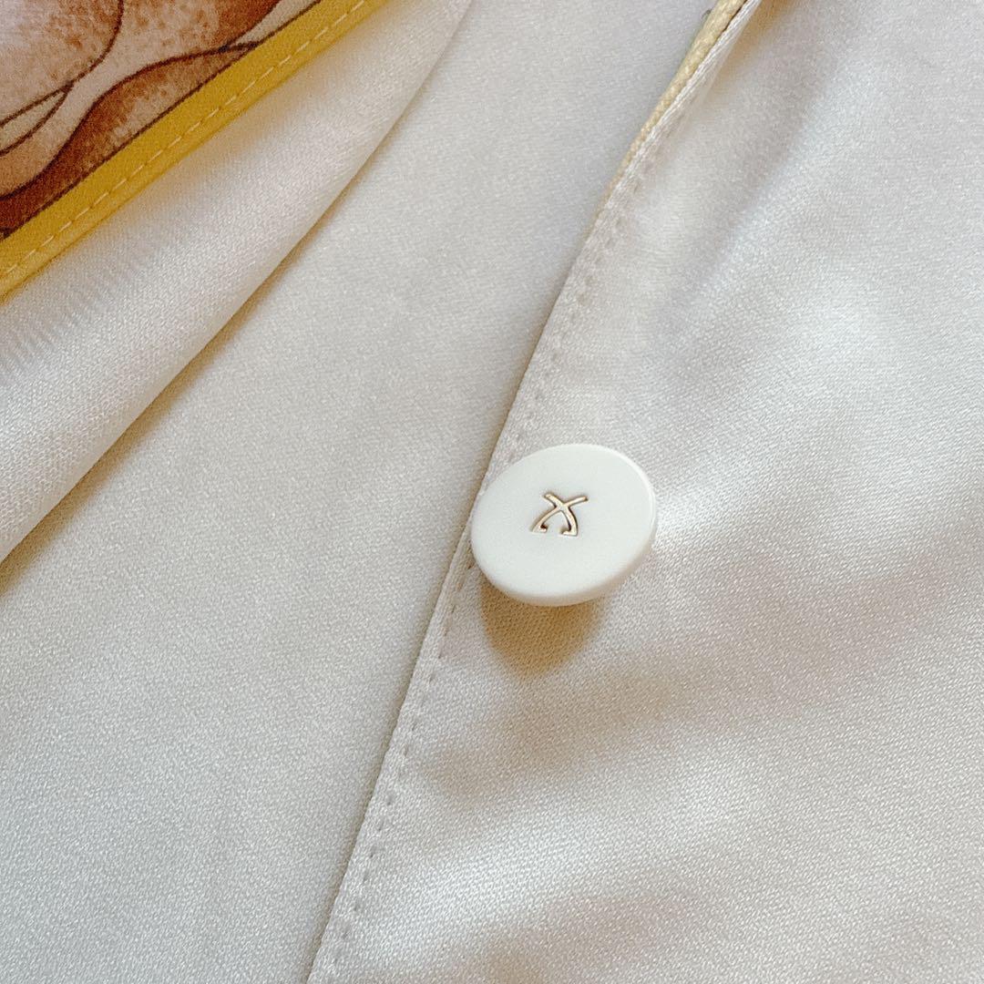 美品✨レオナール 上質カンカン ジャケット 羽織 花柄 トリム 大きいサイズLL
