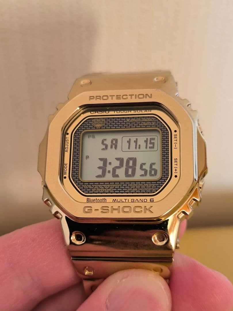 カシオ G-SHOCK GMW-B5000TFG-9JR 35周年モデル