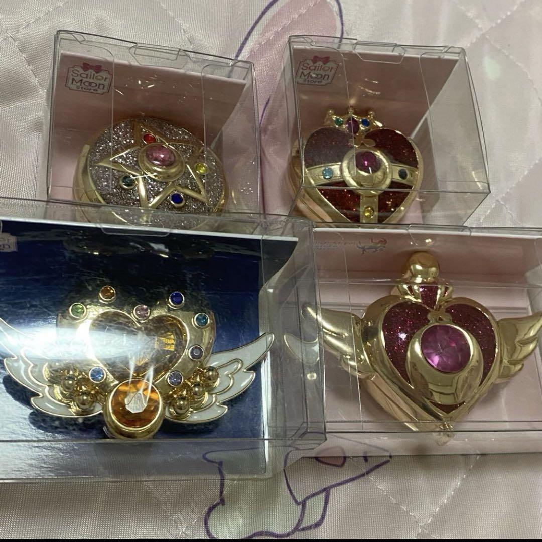 セーラームーン ストア オリジナル ジュエリーケース 4つセットBANDAI