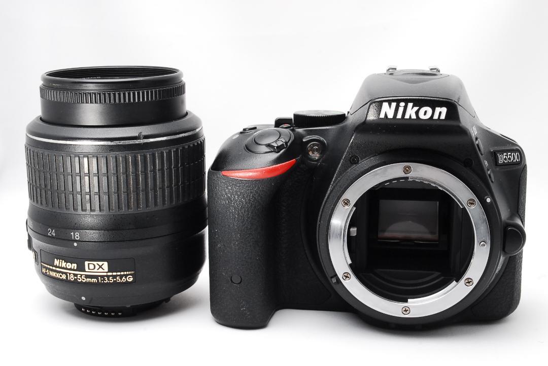 期間限定のお買い得商品 Wi-Fi転送機能搭載 D5500 Nikon 自撮り 一眼レフカメラΩ ニコン デジタルカメラ