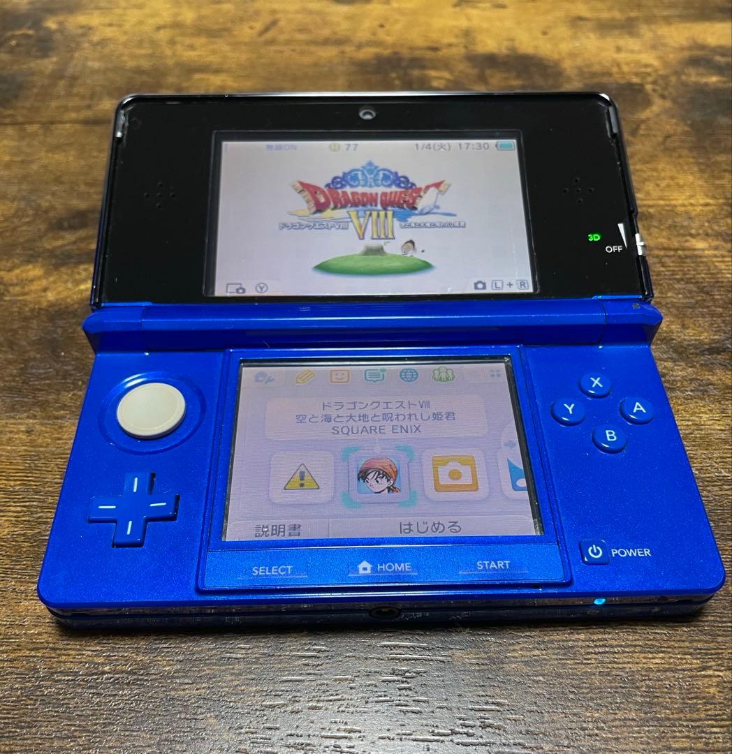 【訳あり】Nintendo 3DS 本体 コバルトブルー