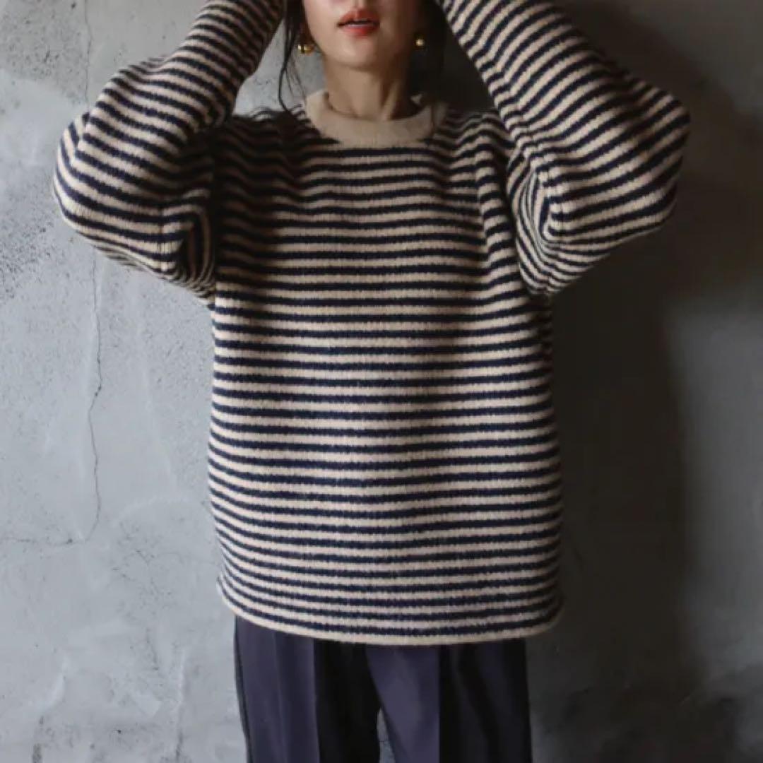 ëpa epa エパ snowman knit border SIZE